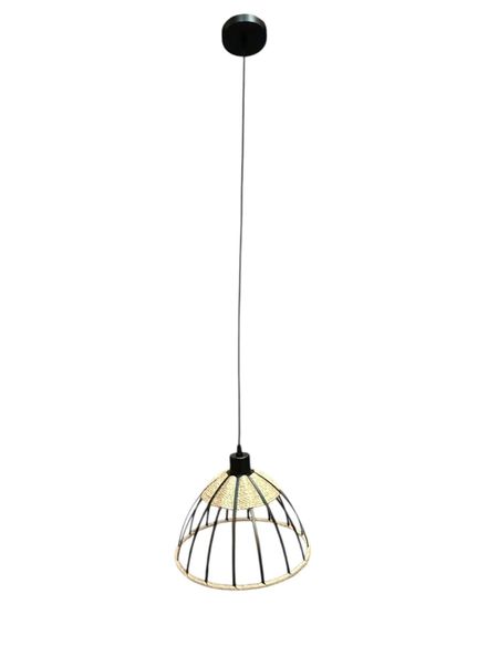 Vintage Industrial Rope Cage Pendant Light-MRUL