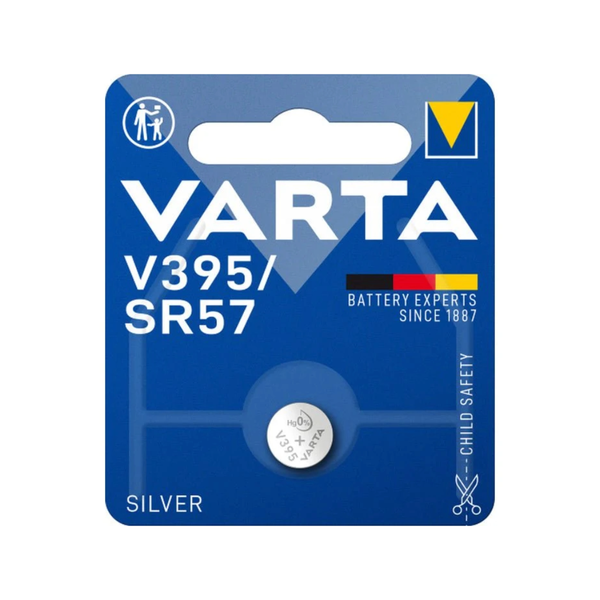 Varta V395 Silver-Oxide Button Cell Battery 1.5V - Pack of 1