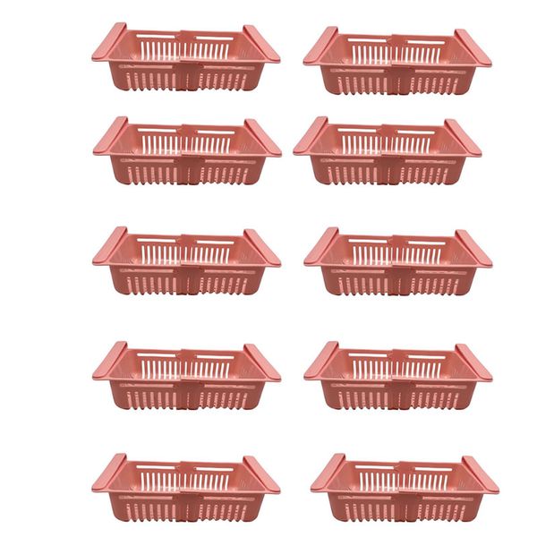 Multipurpose Expandable Drawer Shelf - Rack - Set of 10 - IB-118-3