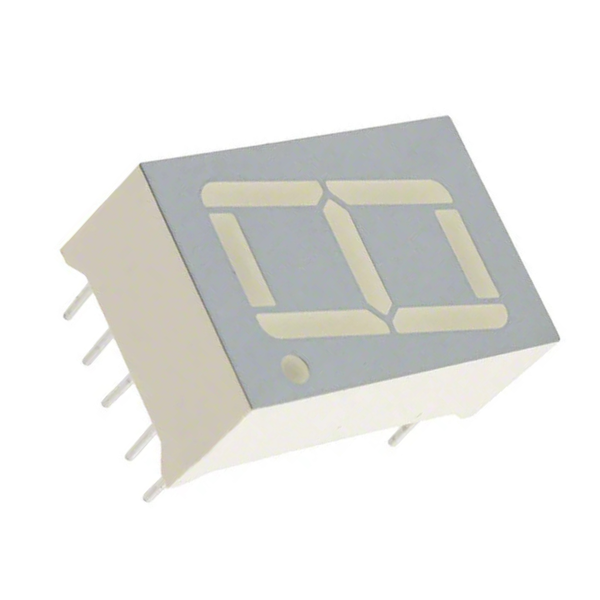 SC36-11SURKWA - 0.36" Single Digit 7-Segment LED Display Hyper Red CC