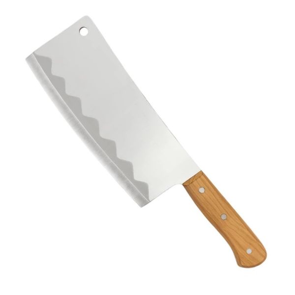 8" Stainless Steel Kitchen Cleaver Butcher Knife - Kitchen Utensils