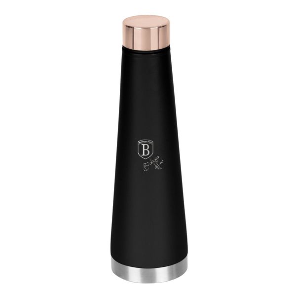 Berlinger Haus 400ml Stainless Steel Vacuum Flask - Black Rose