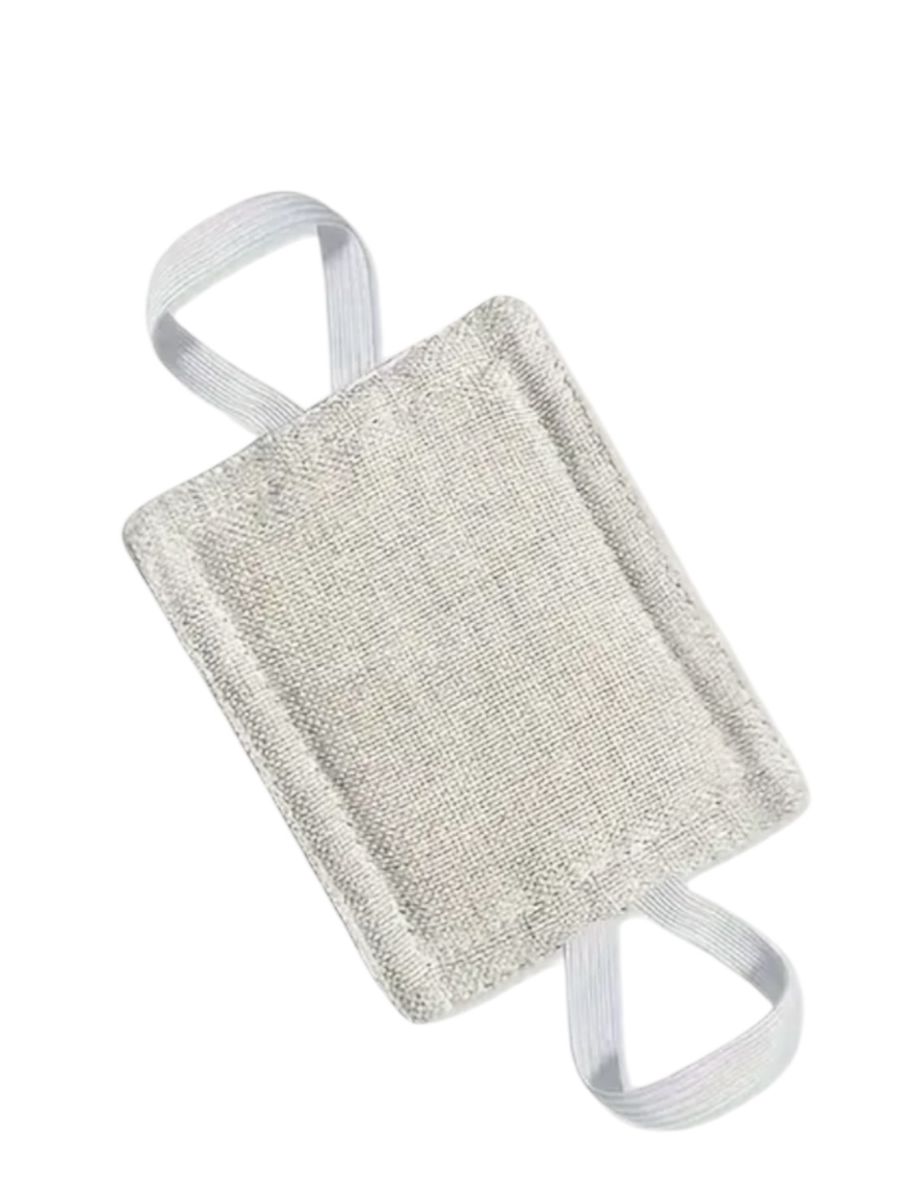 Baby Quiet Door Closer Cushions - Grey Padded Door Latch Covers for Nursery