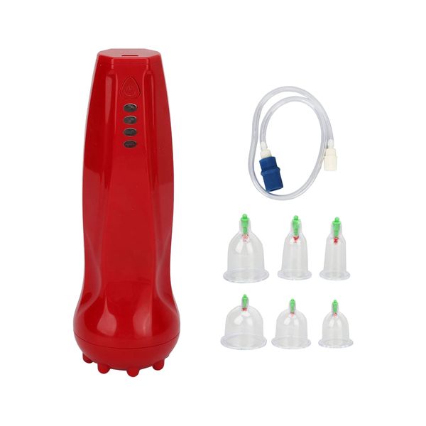 Electric Cupping Massager 4 Levels Cupping Therapy Set Massager Stick Kit