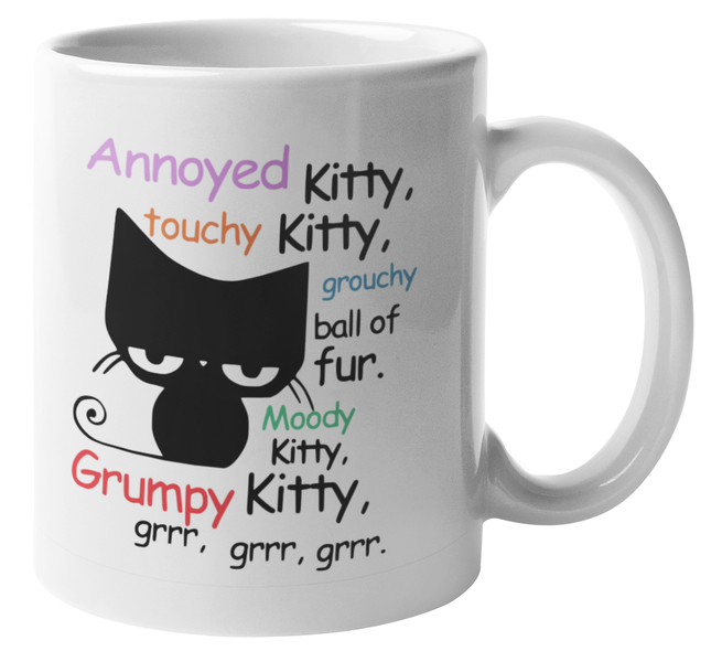 MugMania - Annoyed Kitty Coffee Mug