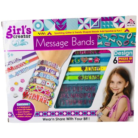 Message Bands Friendship Bracelet Making Kit, Shop Today. Get it Tomorrow!