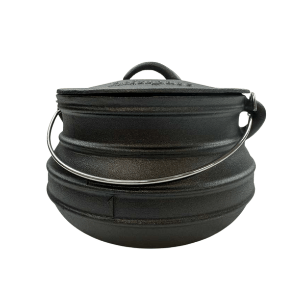 Lifespace No. 1 Cast Iron Flat Bottom Potjie Pot - 4.7lt