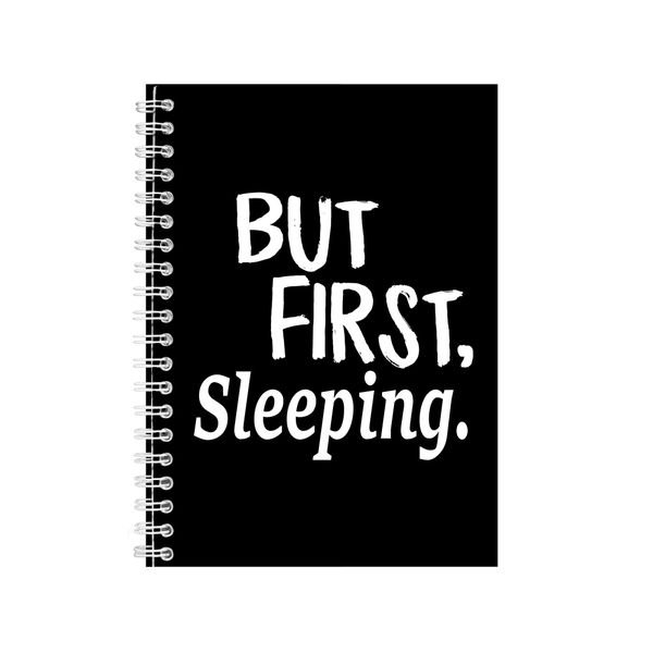 Sleeping Wire Bound Notebook Sleep Gift Idea Writing Books A4 Notepad