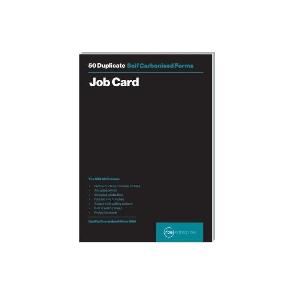 RBE Job Card Pad A5