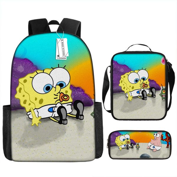 Lunch Box | Pencil Case Set Spongebob image