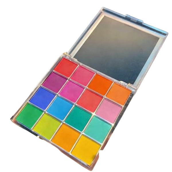 16-color Sparkling Sequin Pearlescent Matte Eyeshadow Palette
