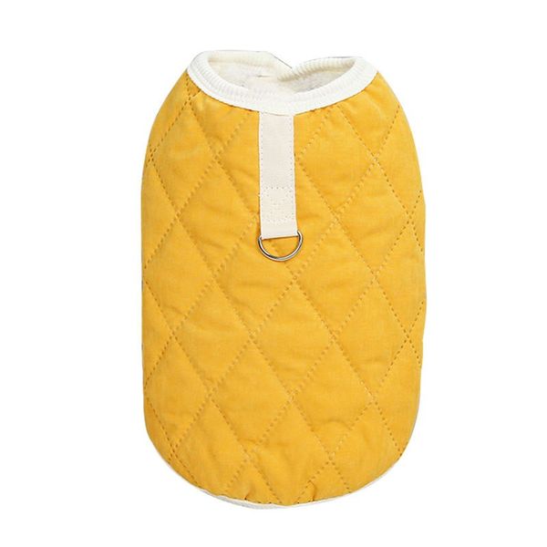 Fashion Pet Clothes Cotton Vest With Leash