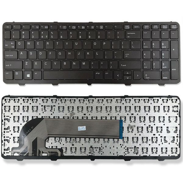 replacement keyboard with frame for HP 450 G1 450 G0 455 G1