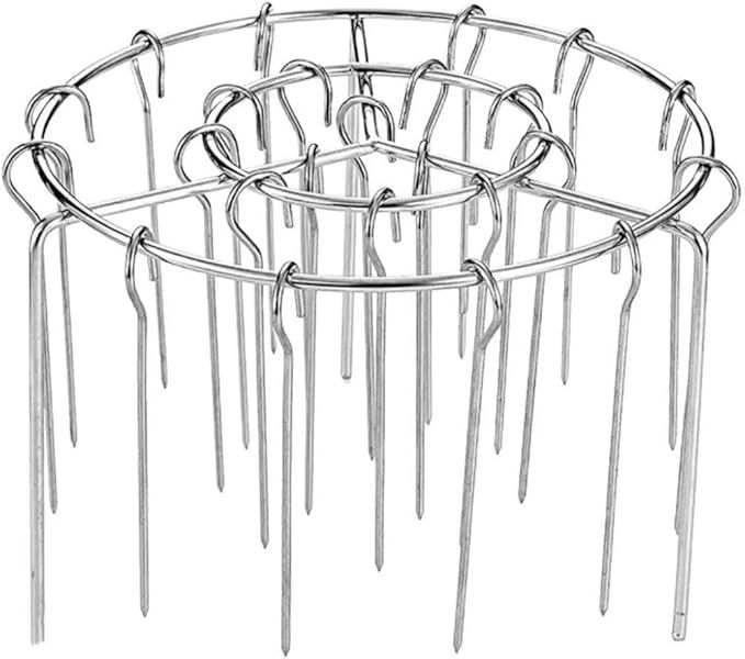 Air Fryer Skewer Stand with 24 Pins