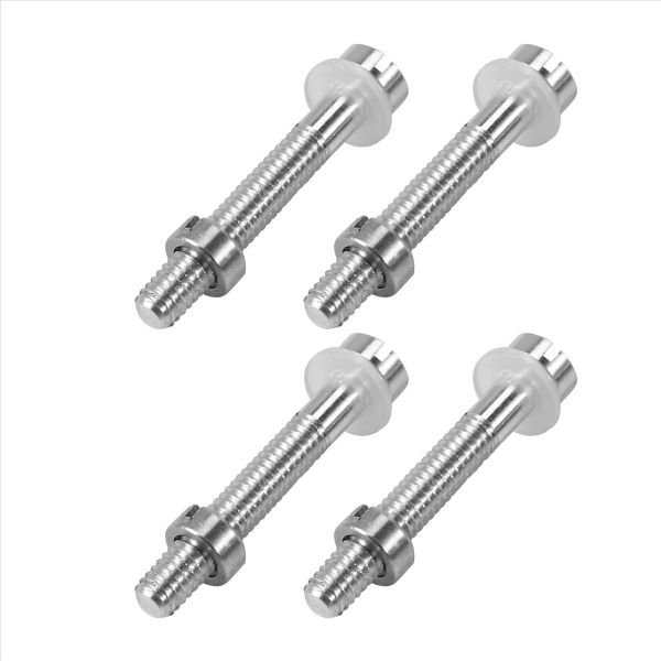4Pcs M2.5x18.5mm Turntable Phonograph Screws,Hardware Replacement Headshell