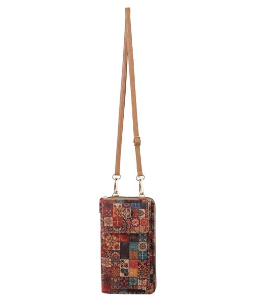 Multicolour Retro Bohemian Crossbody Phone Bag