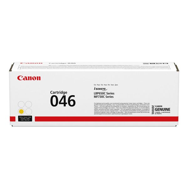 Canon 046 Original Yellow Toner Cartridge