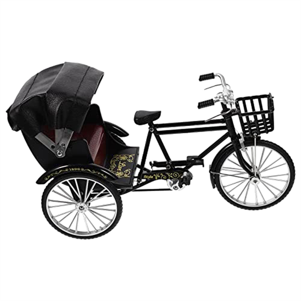Doll Retro Motorcycle Model Iron Decorative Classic Bicycle Sculpture