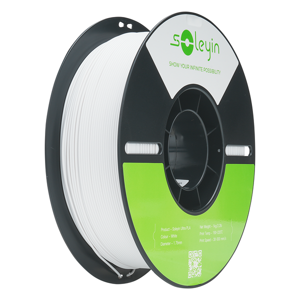 Creality Soleyin Ultra PLA Filament 1.75mm, 1kg - White