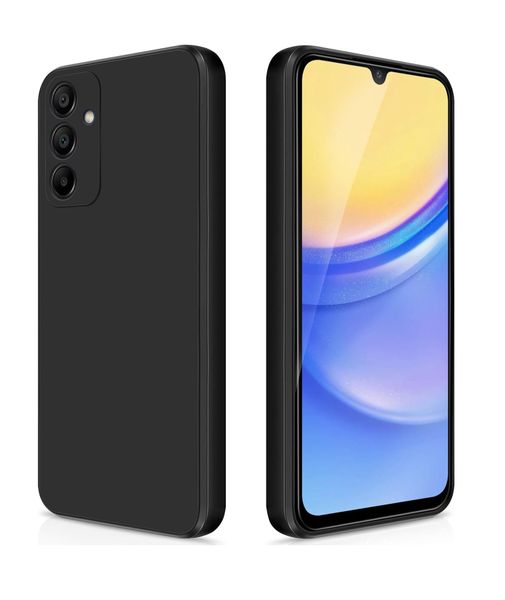 Liquid Silicone Back Case For Samsung Galaxy A54- Purple