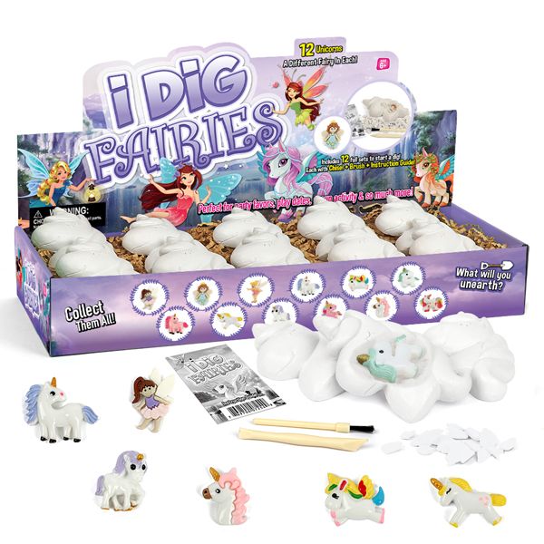 12 Piece Junior Dig Kit - Fairies