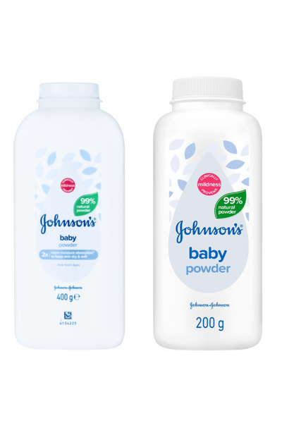 Johnson's Baby Regular Cornstarch Powder 200g + 400g