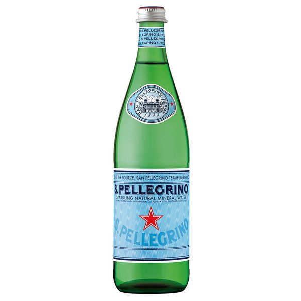 San Pellegrino Sparking Mineral Water Glass Bottle 750ml