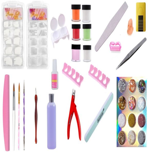 Professional Acrylic Colours Nail Kit - 36 Pieces