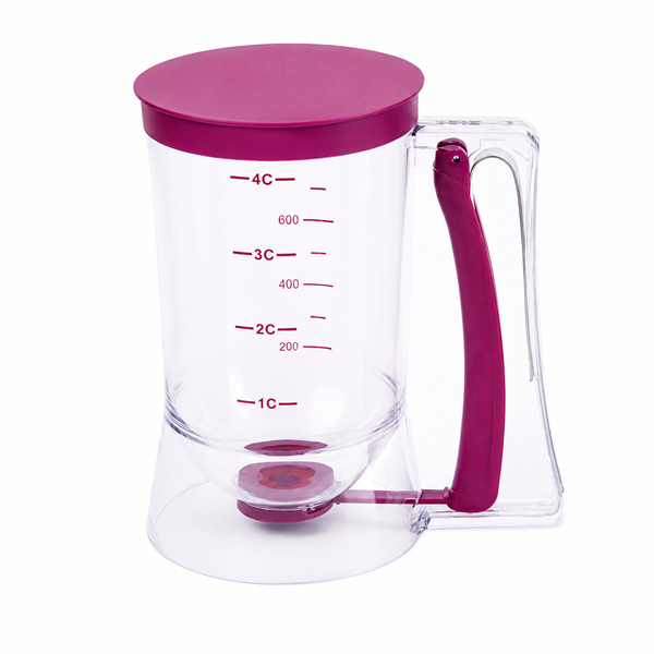 Batter Dispenser with Controlled Pouring for Precise Baking Portions