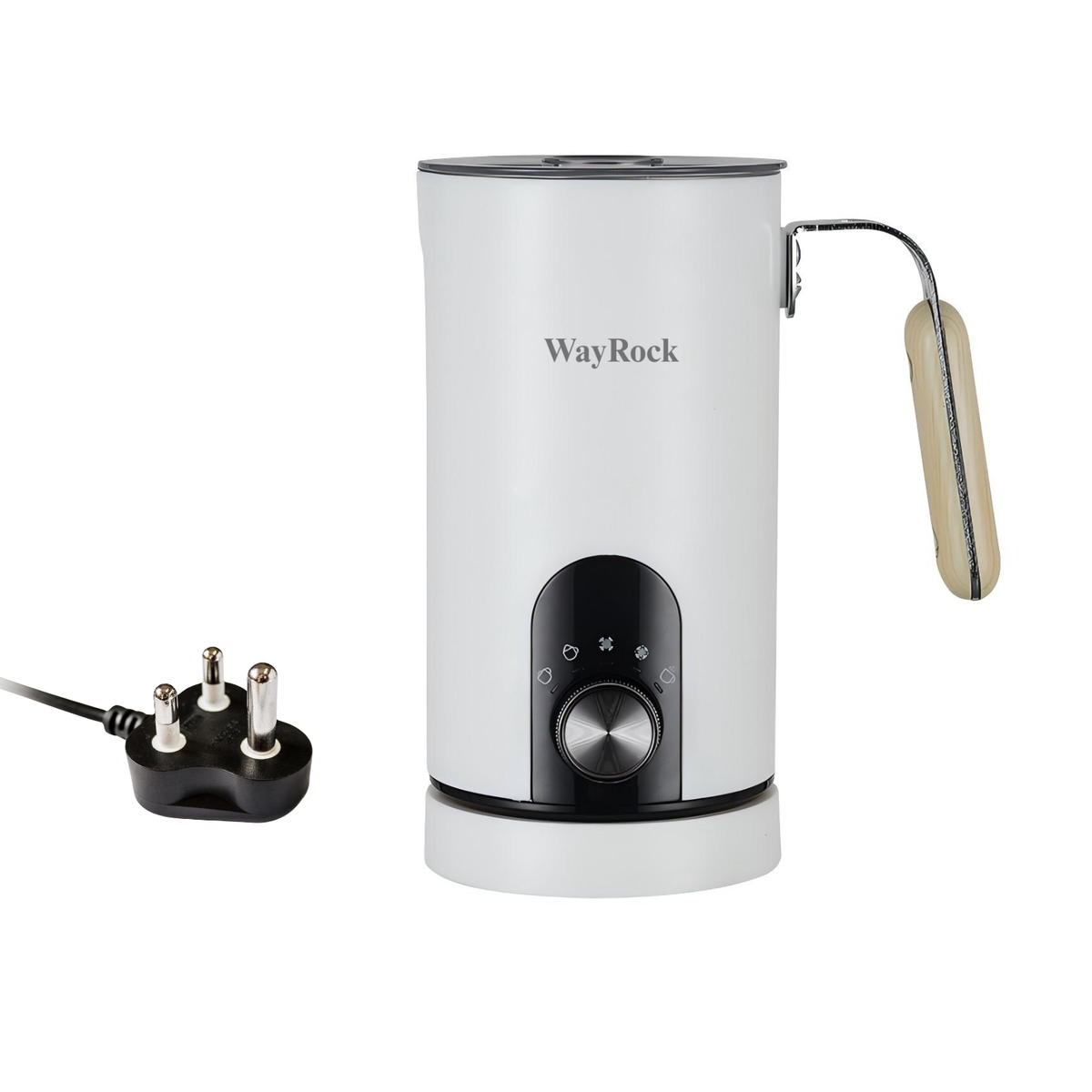 WayRock 5-in-1 Electric Milk Frother and Steamer, Auto Shut Down
