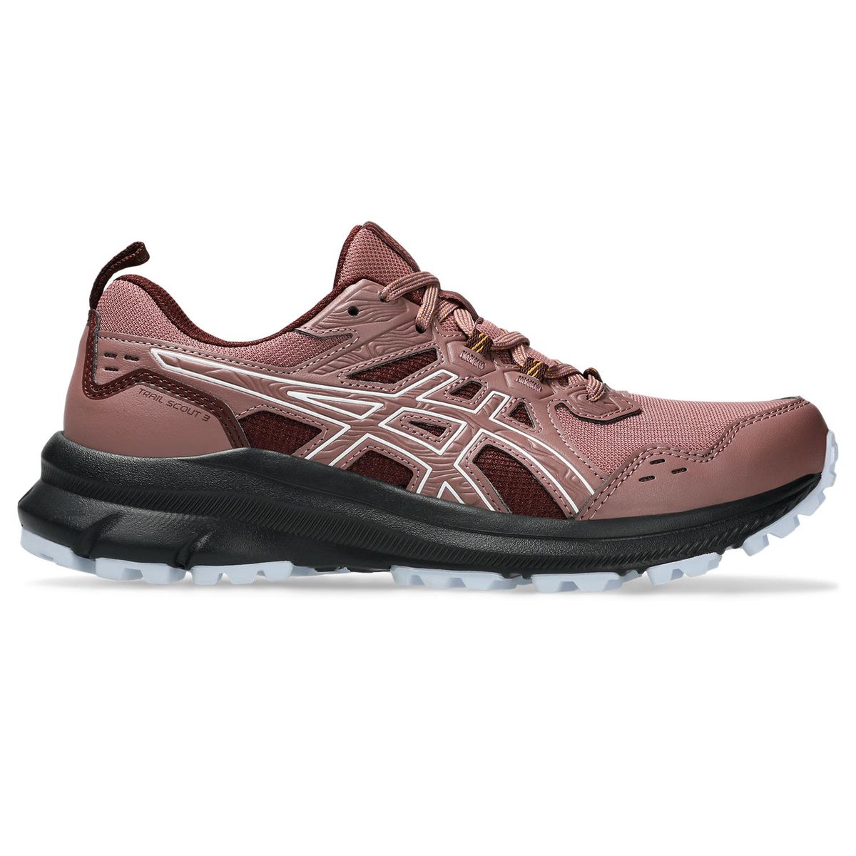 Asics Women's Trail Scout 3 Performance Trail Running Shoes - Rubble Red