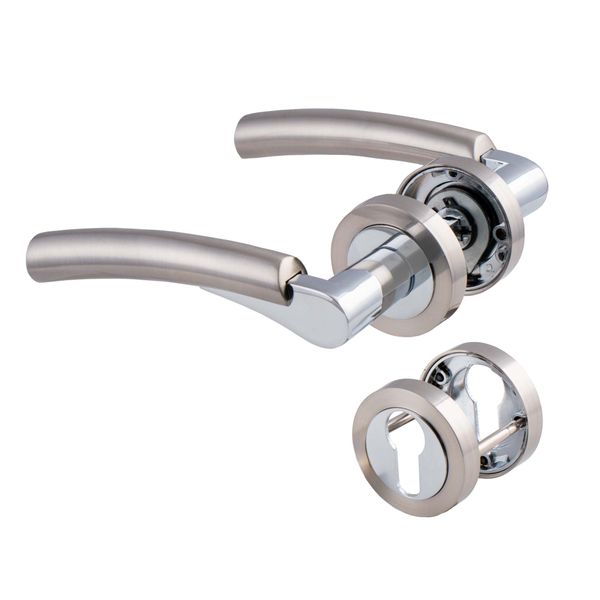 Sanlic Jaguar Pro Designer Series SYDNEY Cylinder Handles Satin Chrome