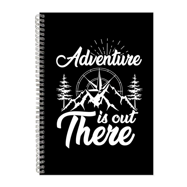 Out There A4 Notebook Pad for Adventure Lovers Trendy Graphic Present 013
