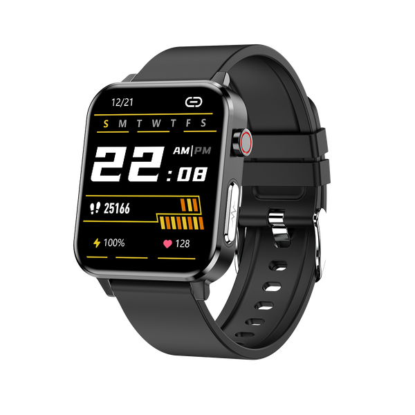ECG PPG Smartwatch with Body Temperature, Heart Rate, BP Monitoring &amp; Alert