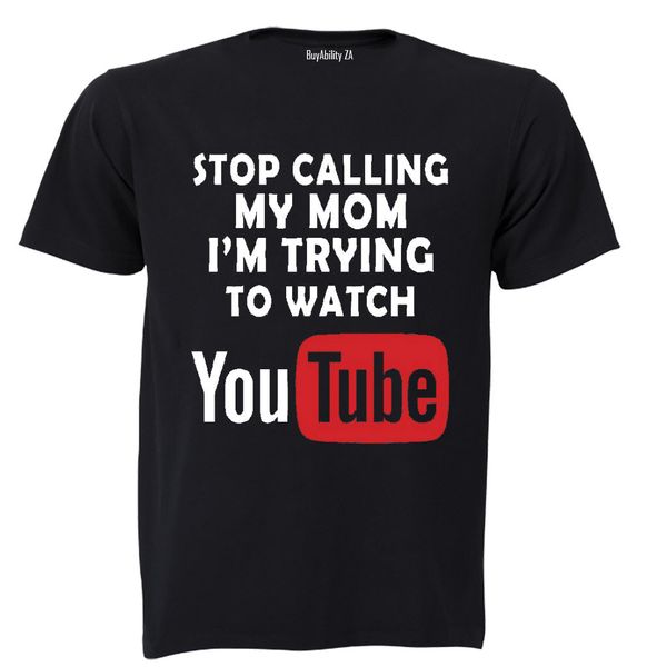 Stop Calling My Mom - Kids T-Shirt