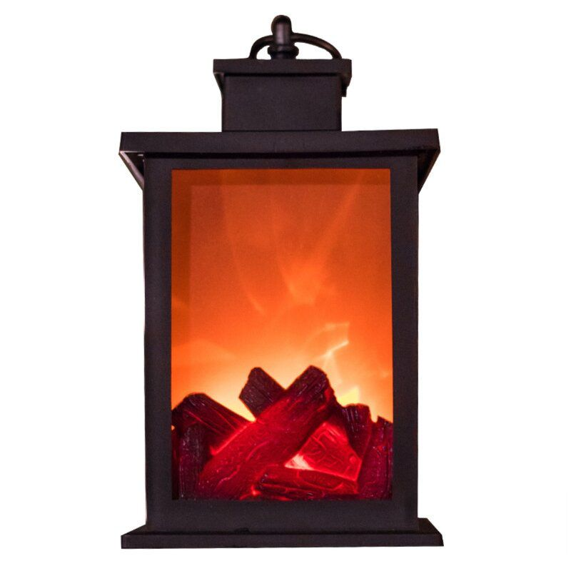 LED Decorative Fireplace Lantern With Hanging Hook Buy Online in