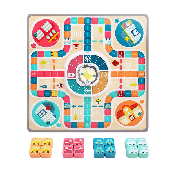 Topbright Motown Flying Chess (Ludo)