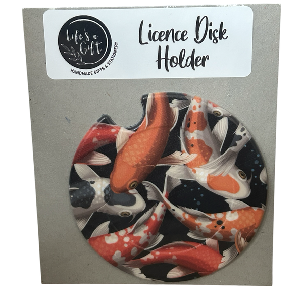 Life's a Gift Licence Disk Holder