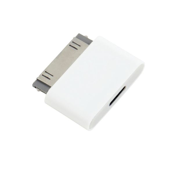 8 Pin Female to 30 Pin Male Adapter for iPhone 4S/iPad 3/iPod Touch 4