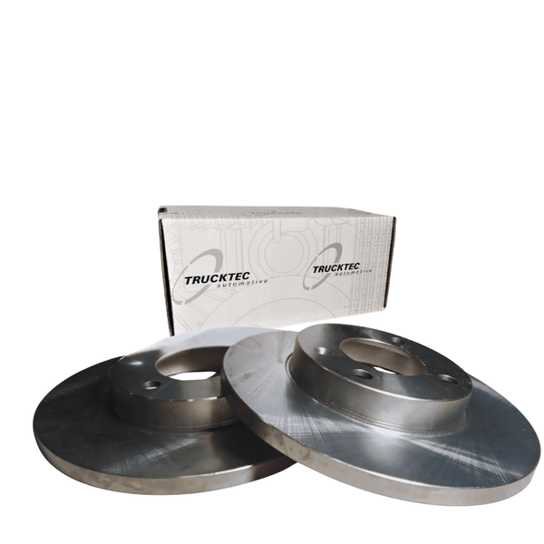 TruckTec 07.35.030 Front Brake Disc Compatible with Volkswagen &amp; Audi