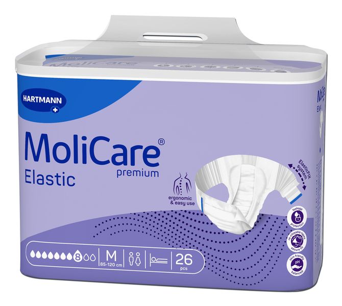 MoliCare Premium Elastic Slip 8 Drop Medium 26 Pieces