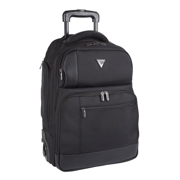 Voyager Wall Street 15" Laptop Trolley Backpack Bag - Black