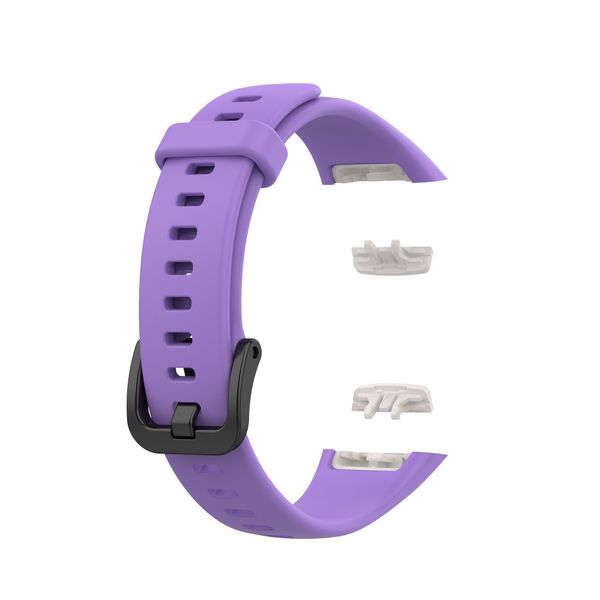 Silicone Strap For Huawei Band 6 and Honor Band 6-Purple