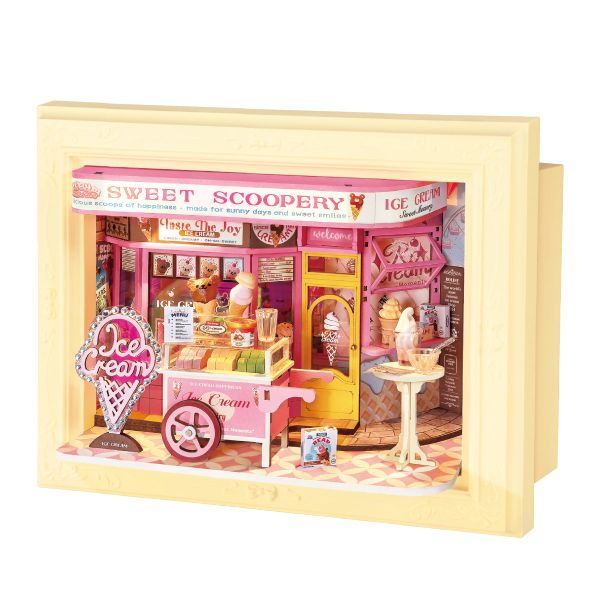 Rolife by Robotime Sweet Scoopery Ice Cream 3D Wooden Puzzle