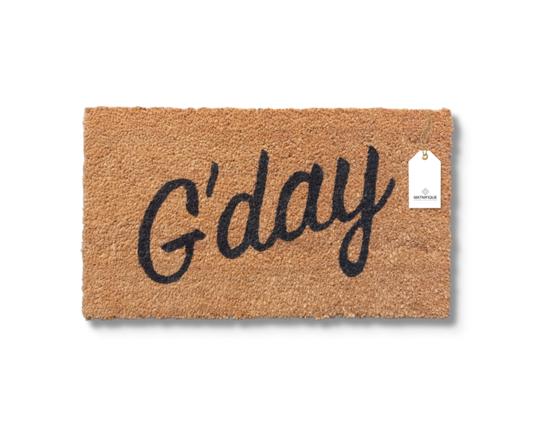 G'Day Coir Doormat Design 700 x 400 x 14mm