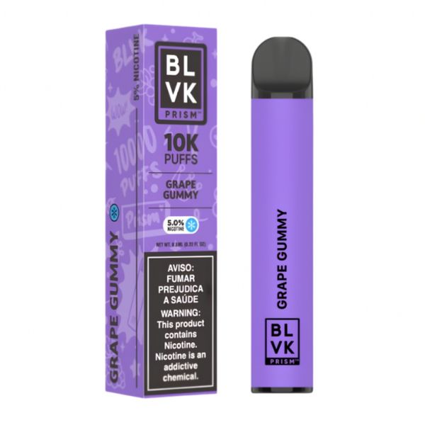 BLVK PRISM MMF 10000 Puffs Disposable Vape - Grape Gummy (Pack of 2)