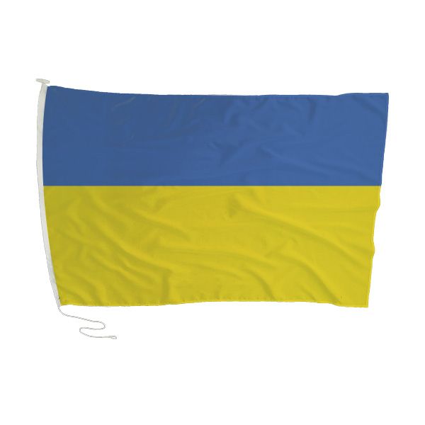 Ukraine Flag with Rope and Toggle - 180 x 120cm