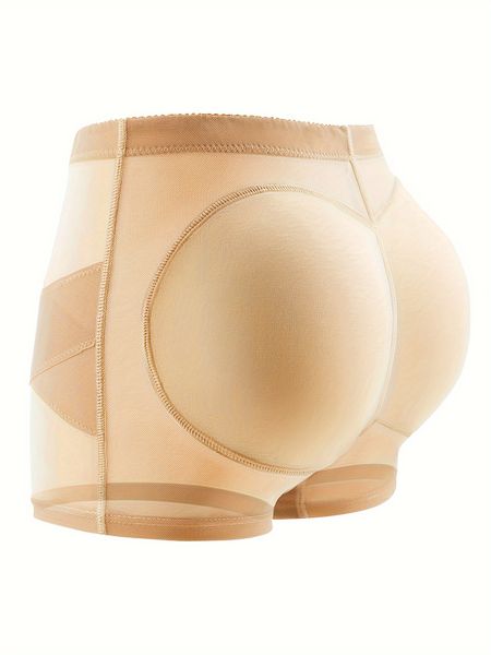 Seamless Padded Butt Lifter Panties Butt-Lifting and Shaping - Transparent