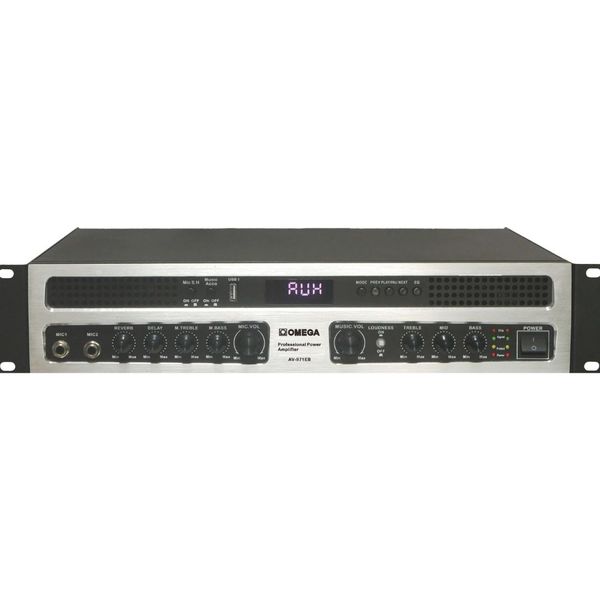Omega Power Amplifier Professional Bluetooth/USB/SD Card AV-971EB