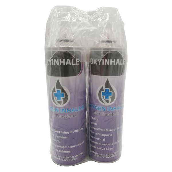 2 x Oxyinhale Oxygen Inhale Multi Functional